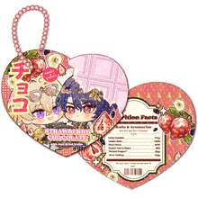 Load image into Gallery viewer, [FAN MADE MERCHANDISE] [PREORDER] HONKAI STAR RAIL CHOCOLATE HEART CHARM
