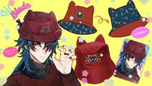 Load image into Gallery viewer, [READY STOCK] FANMADE HONKAI STAR RAIL BUCKET HAT
