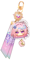 Load image into Gallery viewer, [FAN MADE MERCHANDISE] (PREORDER)HONKAI STAR RAIL AMPHOREUS LANYARD CHARMS
