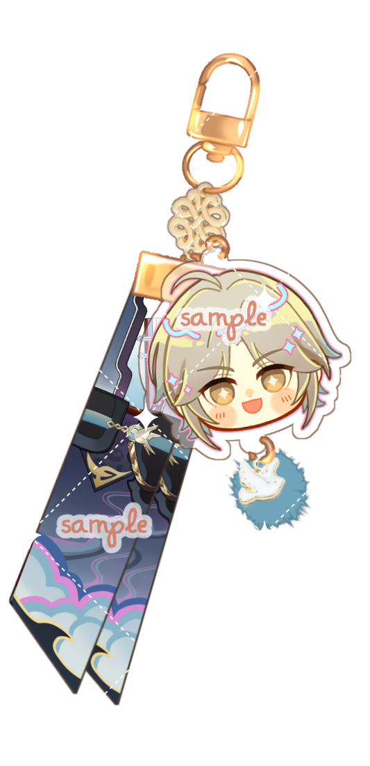 [FAN MADE MERCHANDISE] HONKAI STAR RAIL XIANZHOU LUOFU LANYARD CHARMS