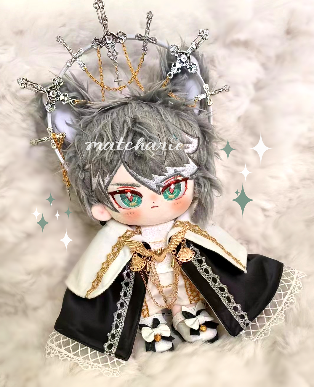 (DOLL ONLY)READY STOCK Xiao, Venti, Alhaitham, Kaveh 20cm plushie [ Fan-Made Merchandise ]