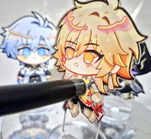 Load image into Gallery viewer, [FAN MADE MERCHANDISE] PHAINON &amp; MYDEI PEN HOLDER ACRYLIC STANDEE
